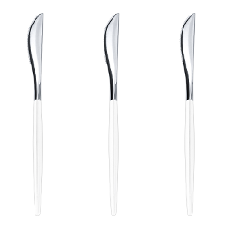 Trendables Knives White/Silver - 20 Ct.