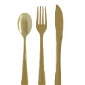 Plastic Forks Gold - 1200 ct.