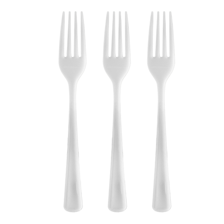Plastic Forks Clear - 1200 ct.