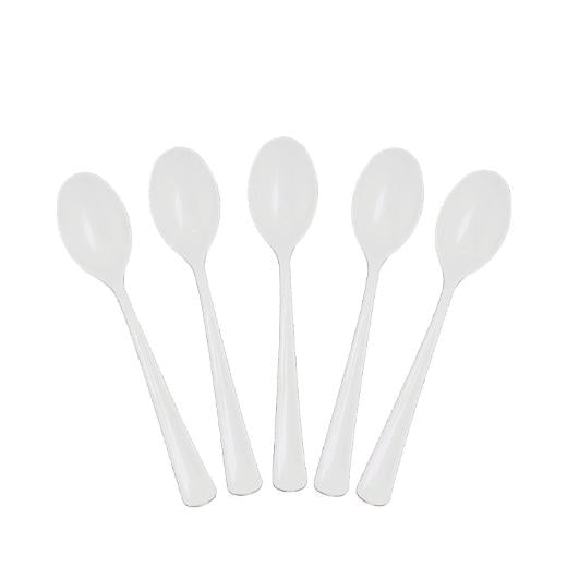 Main image of Heavy Duty White Plastic Spoons - 50 Ct.