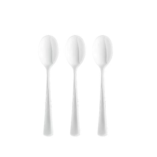 Heavy Duty Clear Plastic Spoons - 50 Ct.