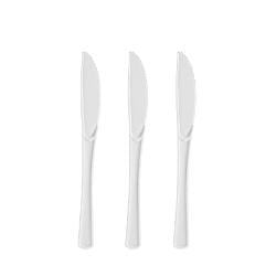 Heavy Duty Clear Plastic Knives - 50 Ct.