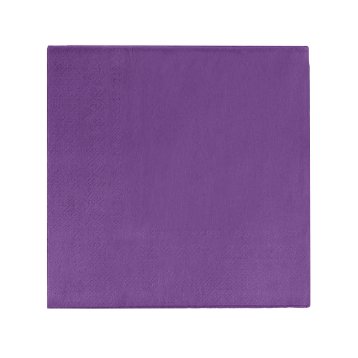 Main image of Purple Luncheon Napkins - 20 Ct.