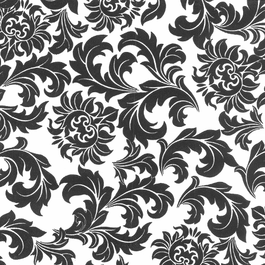 Main image of Classic Black Printed Paper Napkins - 20 Ct.