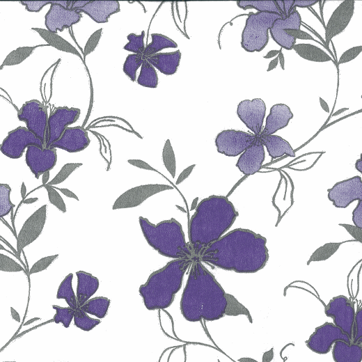 Main image of Lilac Flowers Printed Paper Napkins - 20 Ct.