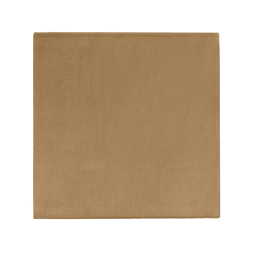 Gold Luncheon Napkins - 50 Ct.