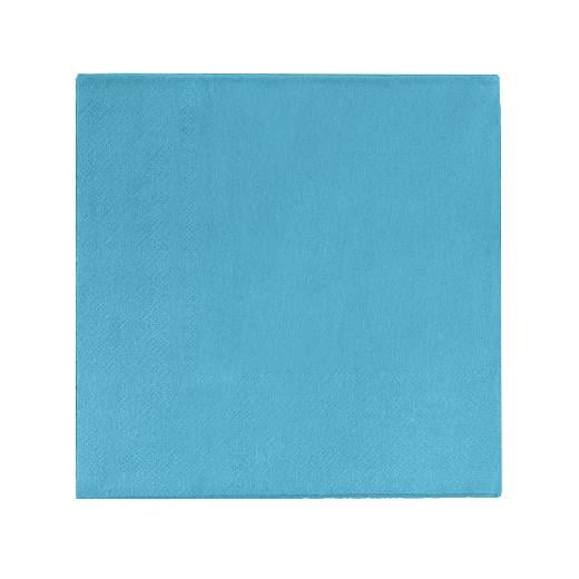 Main image of Turquoise Luncheon Napkins Bulk (Case of 3600)