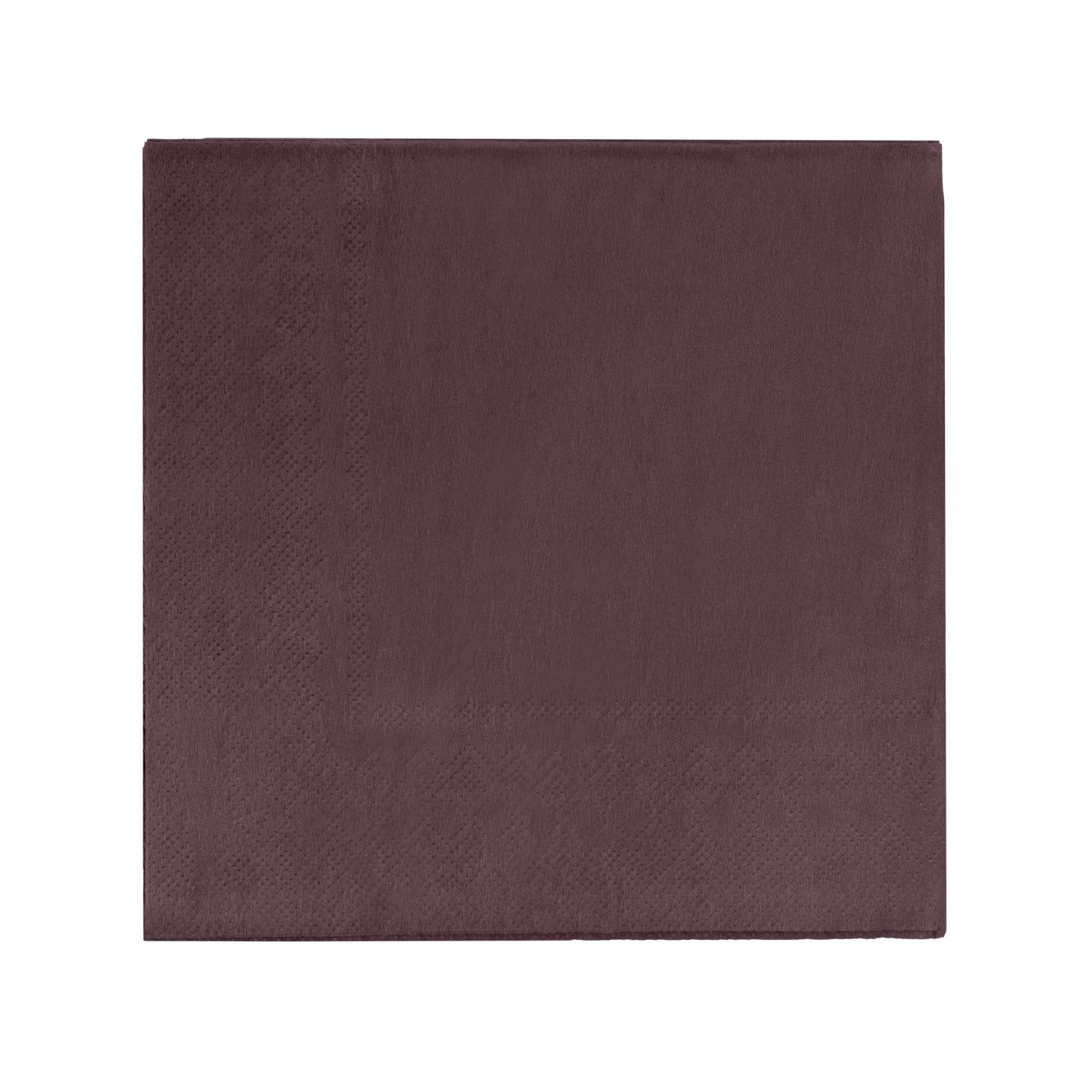 50 ct. 2ply Luncheon Napkin Brown- 3600 ct.