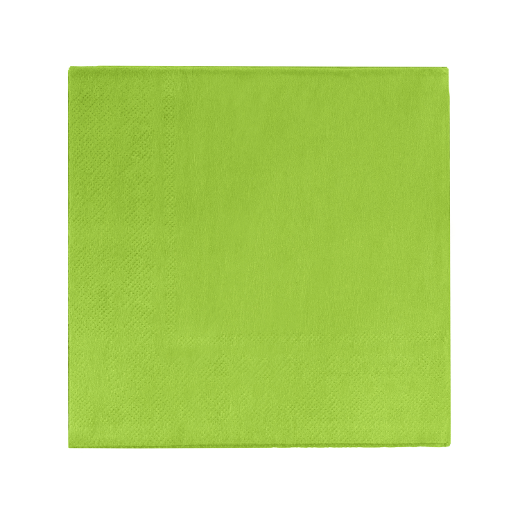Main image of Lime Green Luncheon Napkins - 50 Ct.