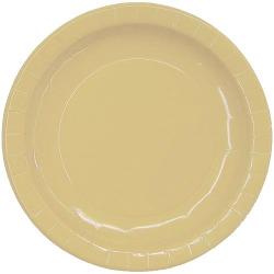 7 In. Ivory Paper Plates - 16 Ct.