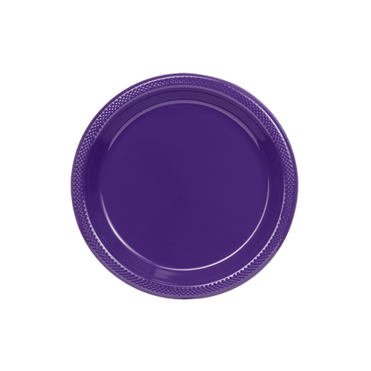 Main image of 7 In. Purple Plates - 8 Ct.