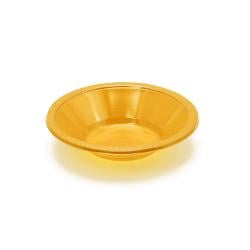12 Oz. Yellow Plastic Bowls - 8 Ct.