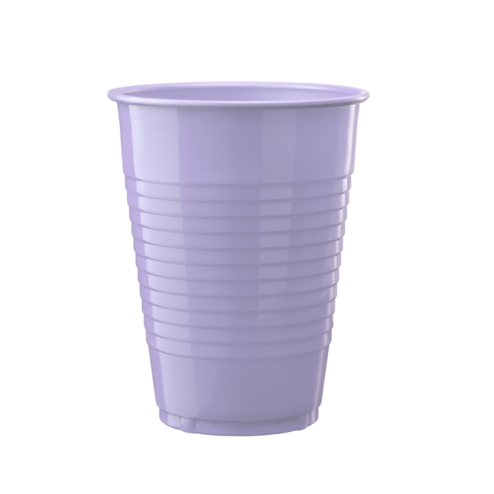 12 oz. Plastic Cups Lavender - 600 ct.