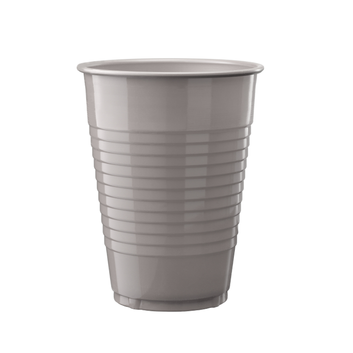 12 oz. Plastic Cups Silver - 600 ct.