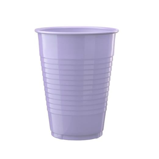 Main image of 12 Oz. Lavender Plastic Cups - 16 Ct.