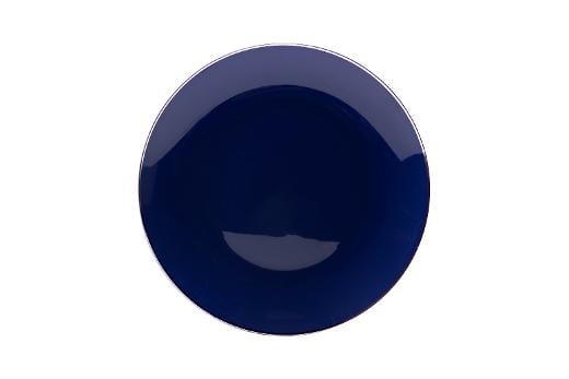 Main image of 10 inch. Navy Classic Design Plates - 10 Ct.