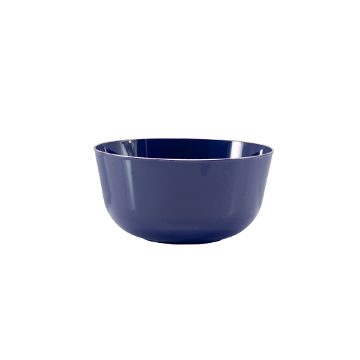 Main image of Navy Classic Design Plastic Bowls - 10 Ct.