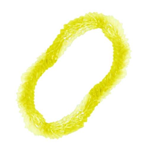 Alternate image of Yellow Plastic Hawaiian Lei