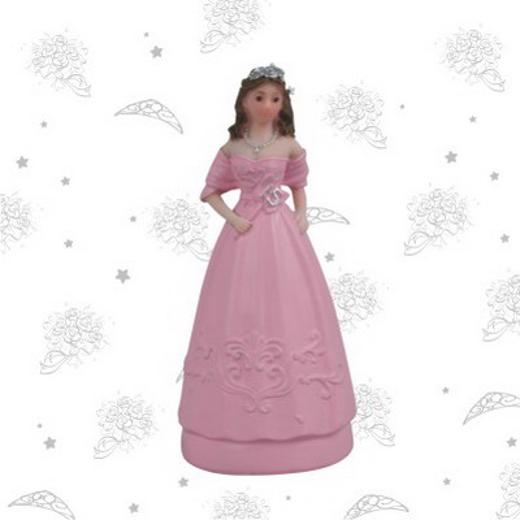 Main image of Girl on Pink Grand Gown - 15- Style B