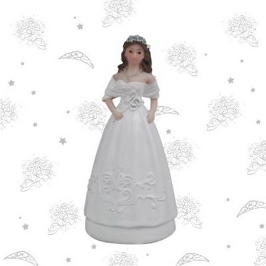 Main image of Girl on White Grand Gown - 15- Style B