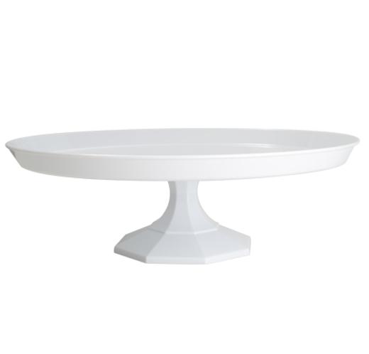 Alternate image of 9.75in. Cake Stand - White