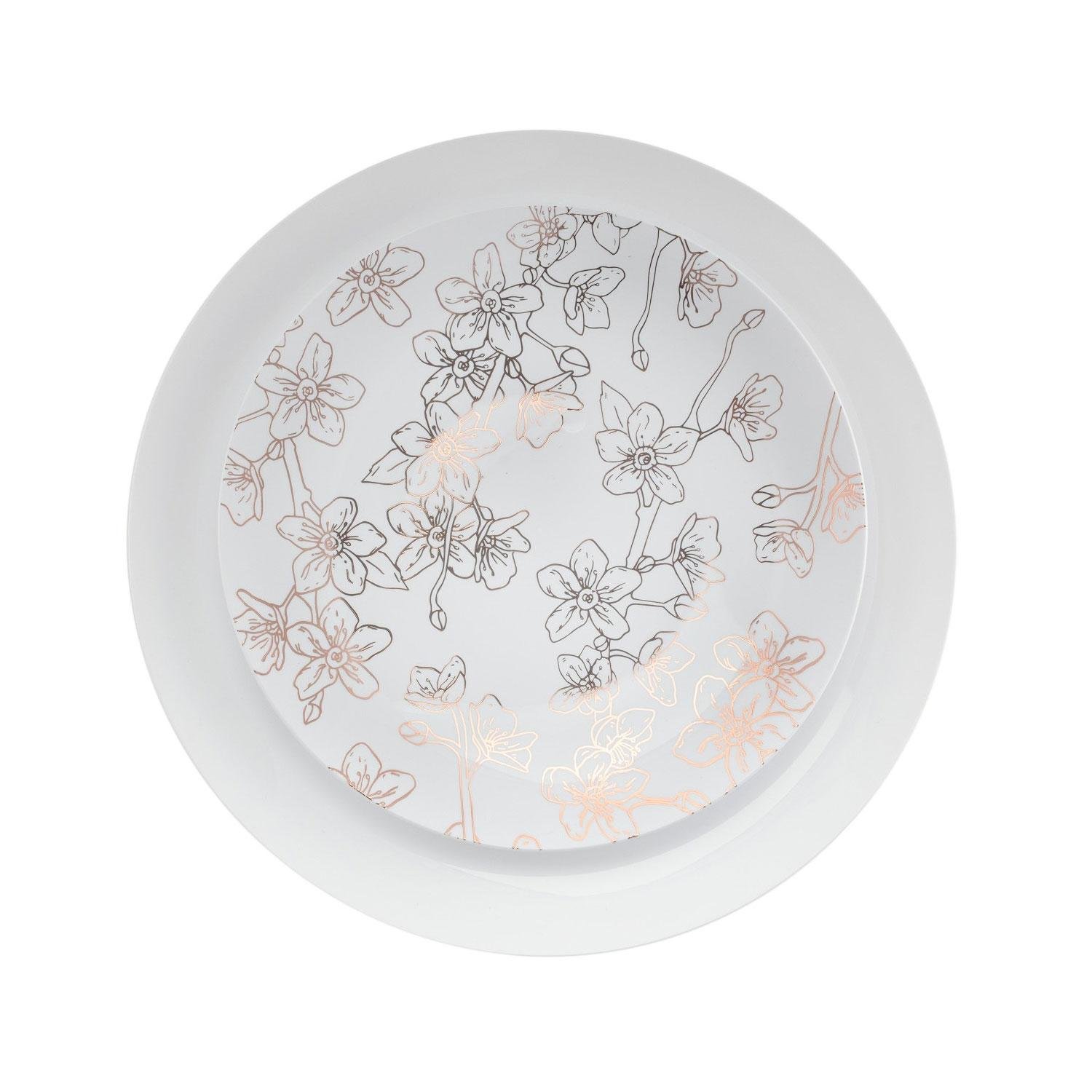 Disposable Blossom Dinnerware Set