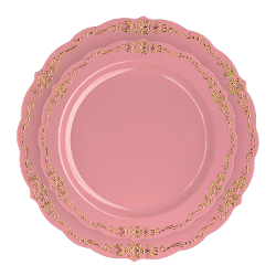 Pink Victorian Dinnerware Set