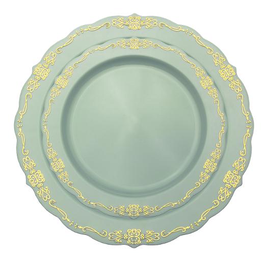 Main image of Robin Blue Victorian Dinnerware Set