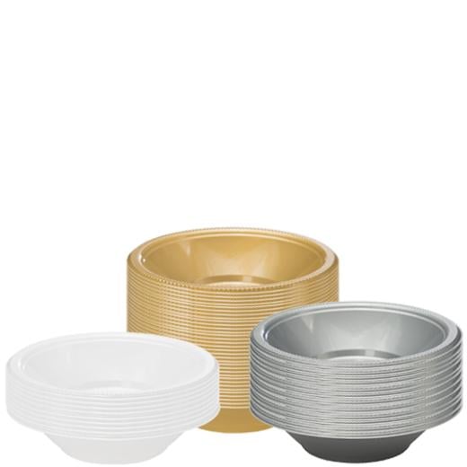 Alternate image of 12 Oz. Plastic Bowls - 50 Ct.