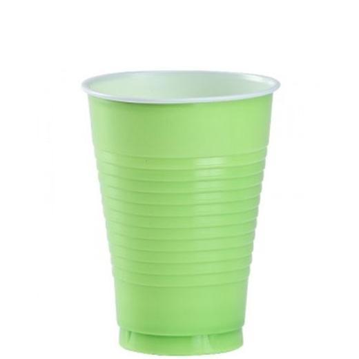 Main image of 12 oz Lime Green Plastic Cups (20)