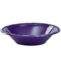 12 Oz. Purple Plastic Bowls - 12 Ct.