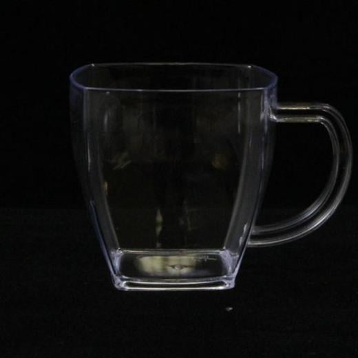 Main image of Clear Square Coffee Mugs (8)