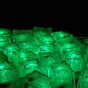 LED Light up Ice Cubes-Lime Green (12)