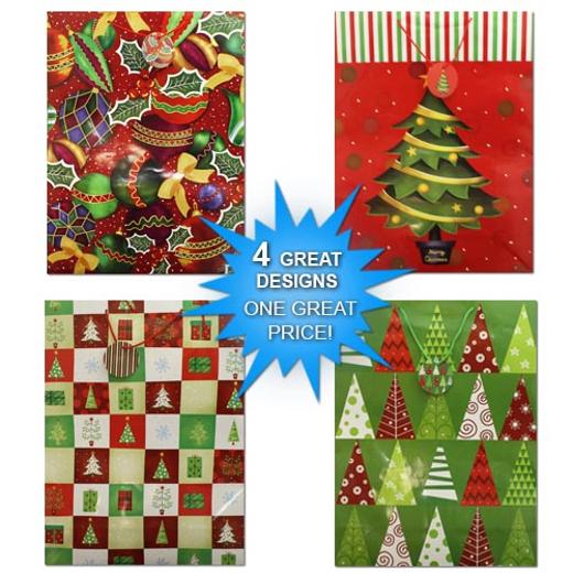Alternate image of Christmas Decorations Super Giant Gift Bags (4)