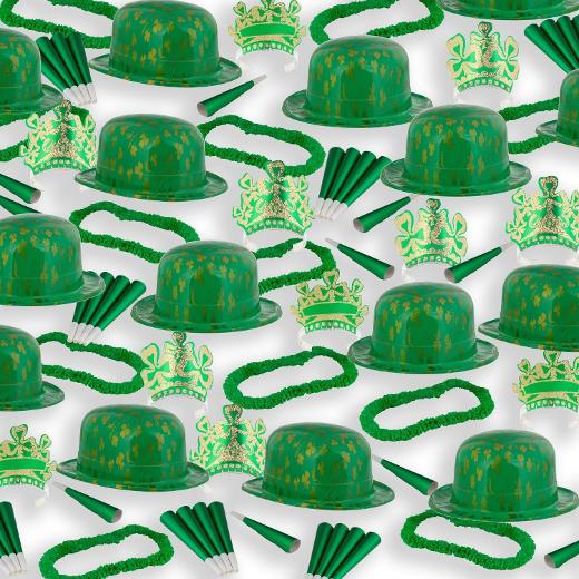 Main image of Lucky Shamrock Party Kit For 50