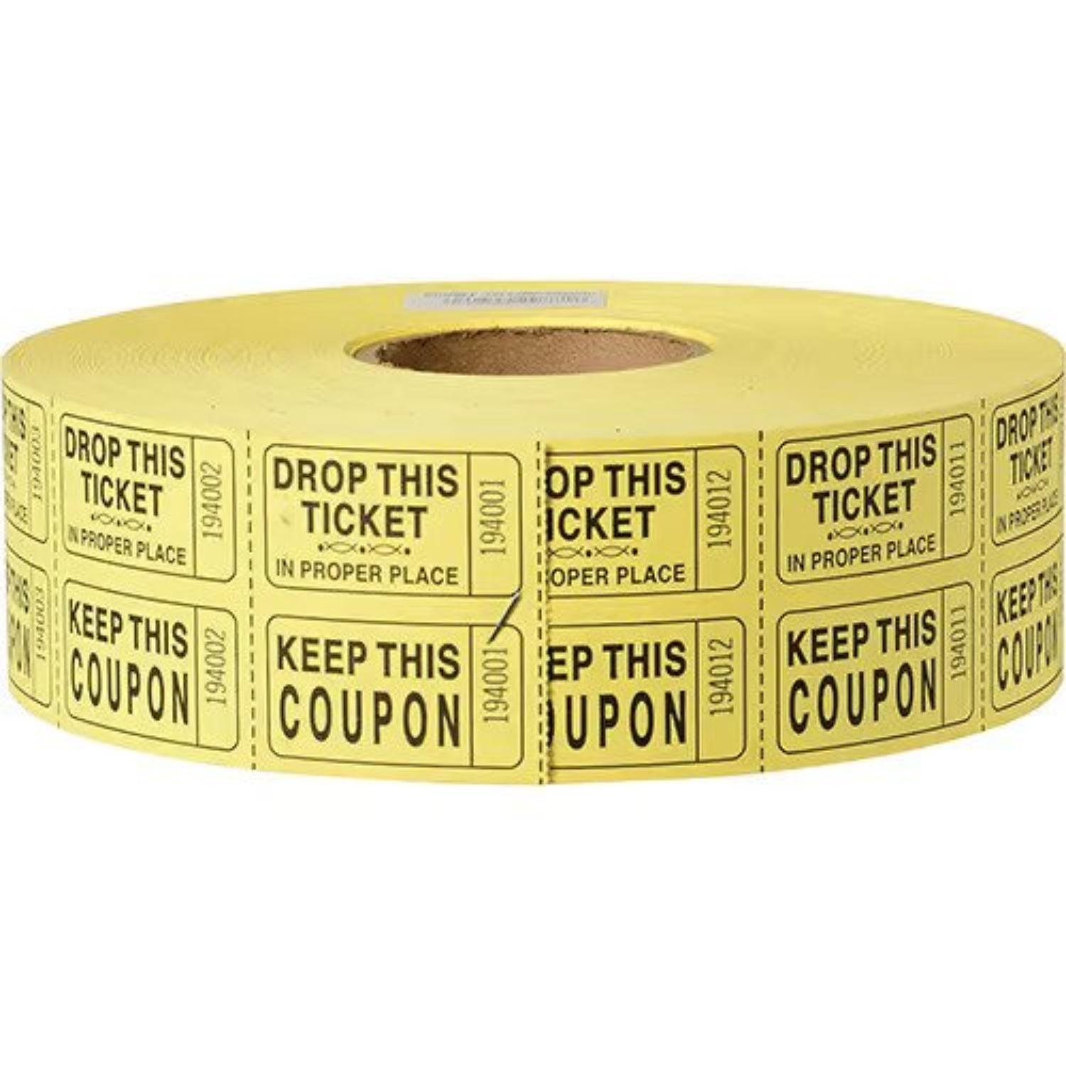Double Ticket Yellow - 2000 tickets