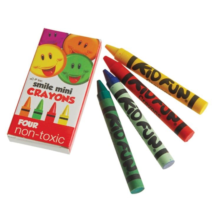 Mini Smile Crayons - 12 Sets