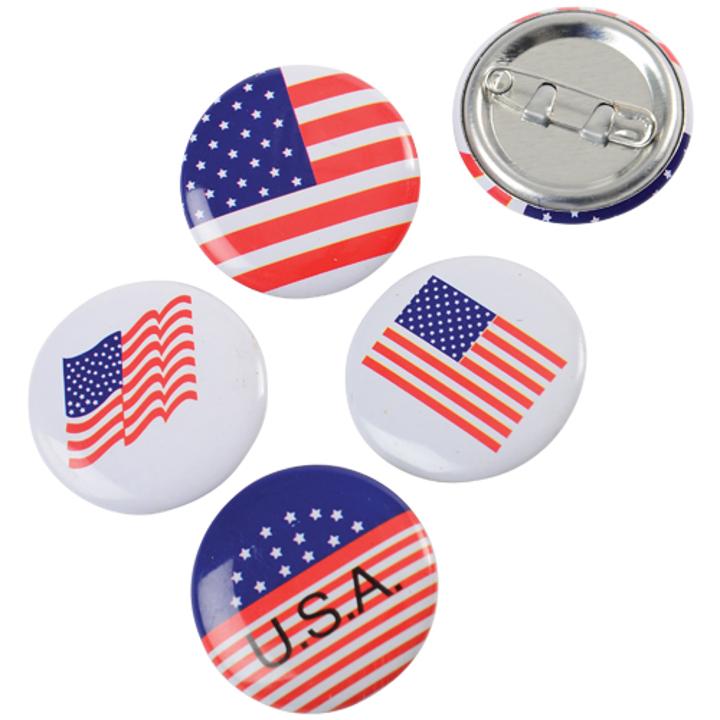 USA Buttons - 144 Ct.