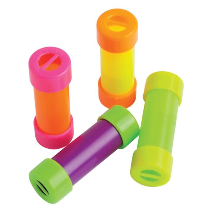Set of 4 Groan tube sound tubes toys Spooky Ghost Sounds 4-colors 16" long 