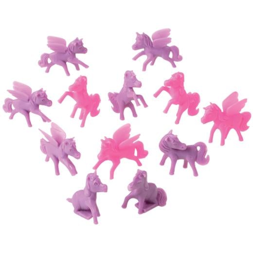 Main image of Pink And Purple Mini Ponies - 12 Ct.
