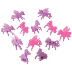 Pink And Purple Mini Ponies - 12 Ct.