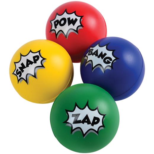Main image of Superhero Stress Balls - 12 Ct.