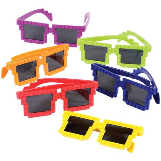 Block Mania Toy Glasses - 12 Ct.