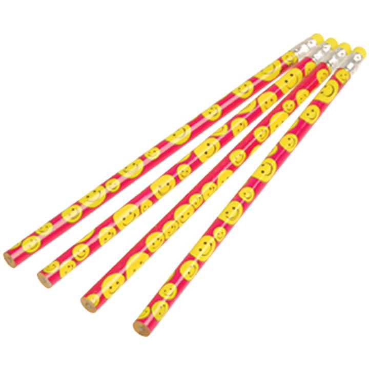 Neon Smile Pencils - 12 Ct.