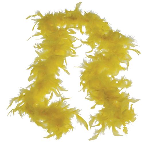 Main image of Yellow Feather Boa