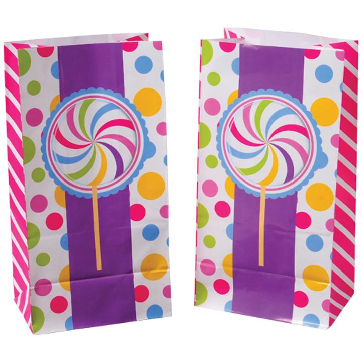 Candy Paper Bags - 12 Ct.