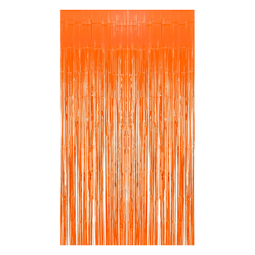 Main image of Pastel Curtain Orange 3ft x 6ft - 1 Ct.