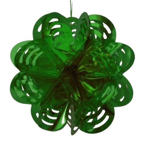 Main image of Green Foil Flower Decoration