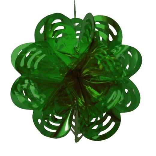 Alternate image of Green Foil Flower Decoration