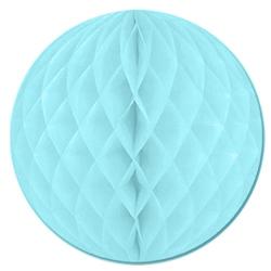 12in. Light Blue Honeycomb Ball